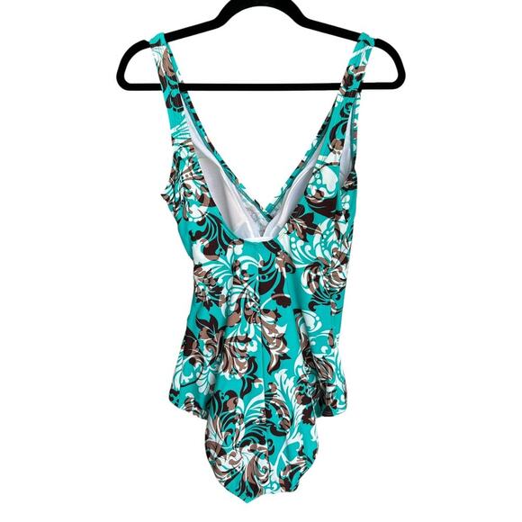 Hi there! I’m selling a Jantzen Classics Women’s Tummy Control Swimsuit size 12 - Picture 3 of 4